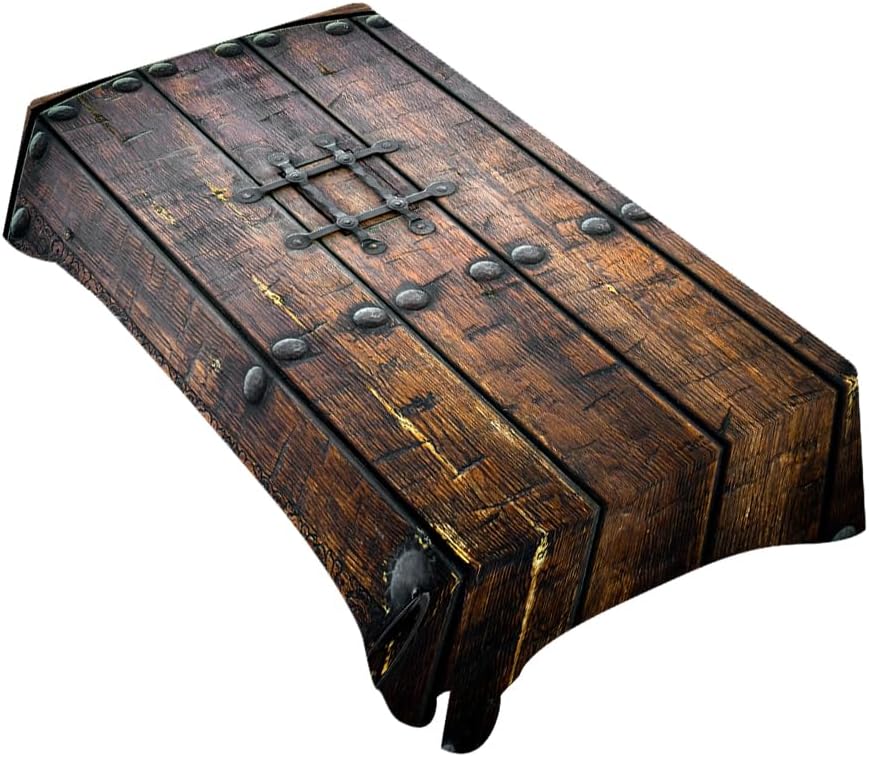 Medieval Ancient Wooden Door T - Home Textiles Premium recension och pris