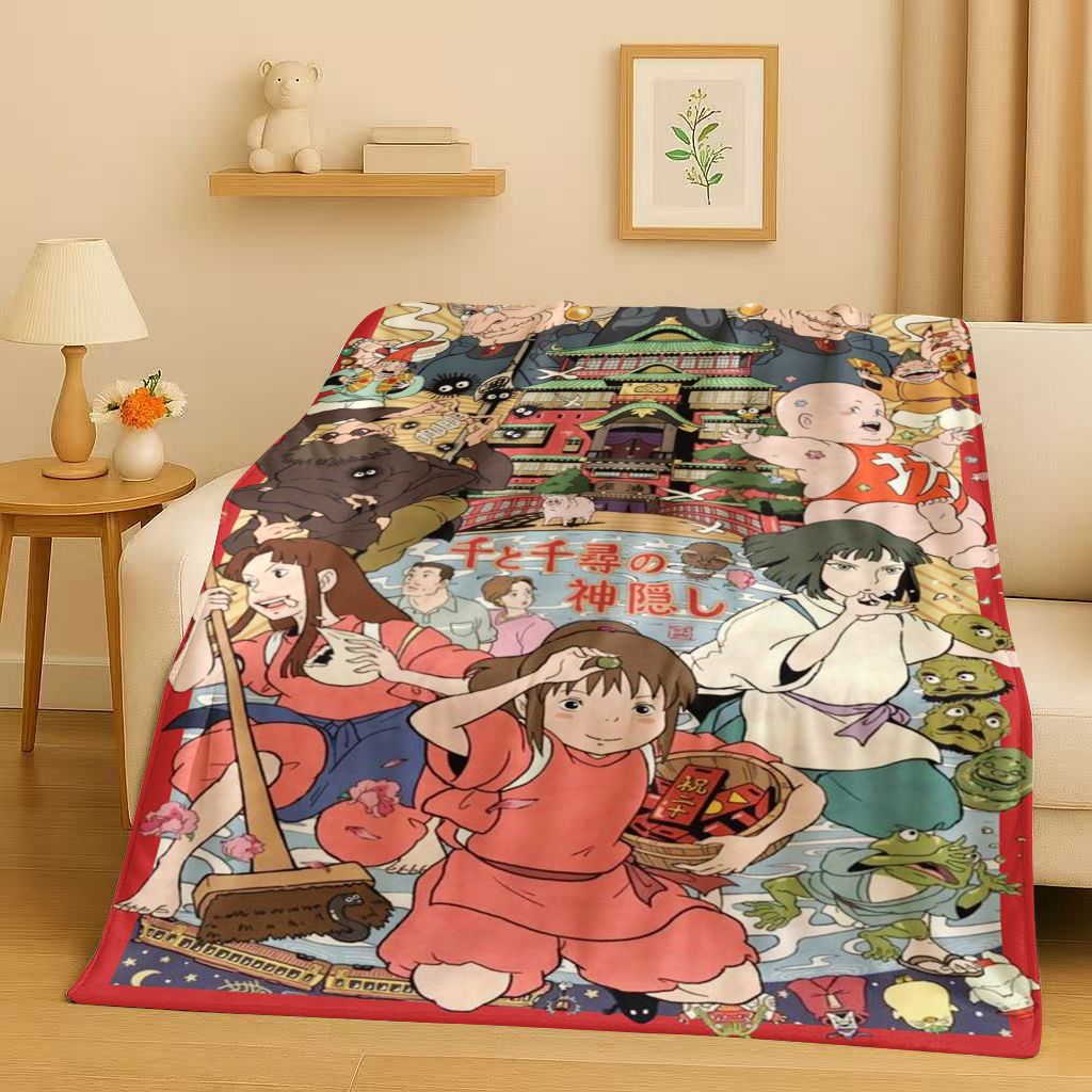 Classic Cartoon Spirited Away  - Home Textiles Face Towel recension och pris