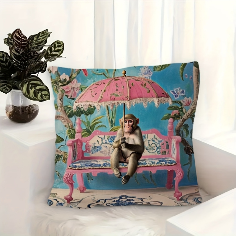 1pc, Retro Pink Chinese-Style  - Pillow Insert 18X18 recension och pris