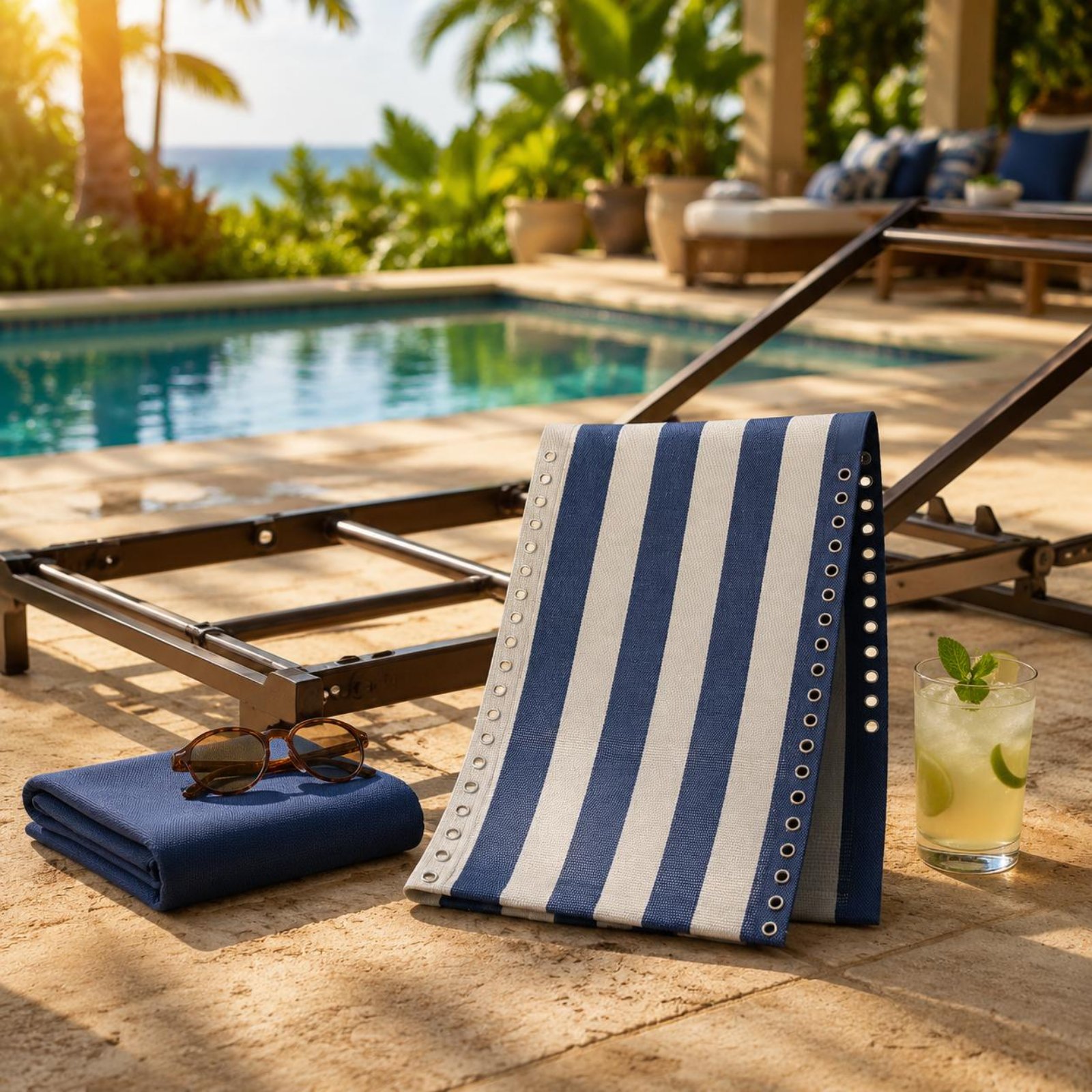 Recliner Textile Panel Striped - Home Textile recension och pris