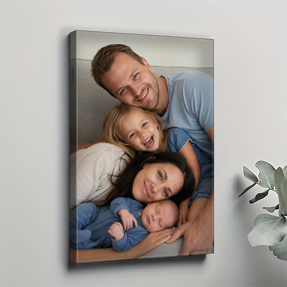 2D Personalized Photo Canvas W - Home Textiles & Decorations recension och pris